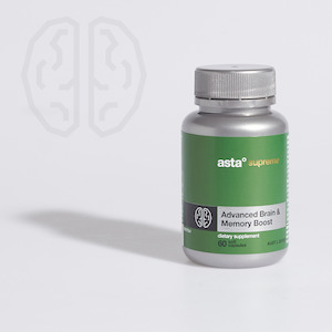 Brain Memory Care: Asta Supreme Advanced Brain & Memory Boost Capsules 60