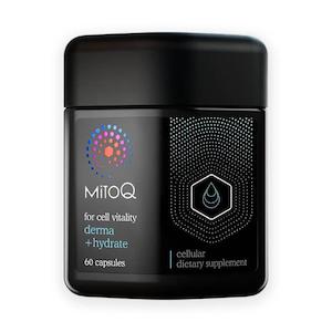 MitoQ Derma + Hydrate Capsules 60