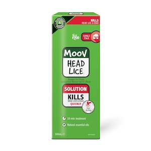 Head Lice Treatments Prevention: Moov Head Lice Solution 200ml