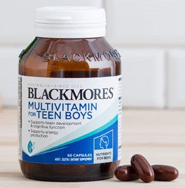 Vitamins Health Supplements: Blackmores Multivitamin for Teen Boys Capsules 60