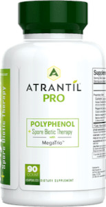 Vitamins Health Supplements: Atrantil Pro Polyphenol Spore Biotic Therapy Capsules 90