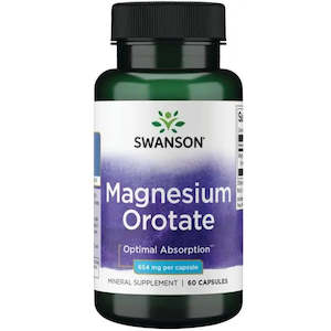 Swanson Magnesium Orotate Capsules 60