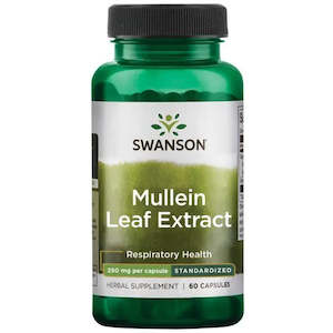 Swanson Mullein Leaf Extract Capsules 60