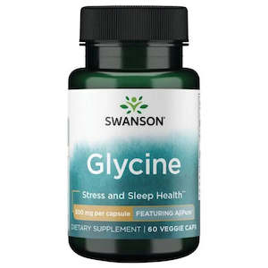 Swanson Glycine - Featuring AjiPure Vegecapsules 60