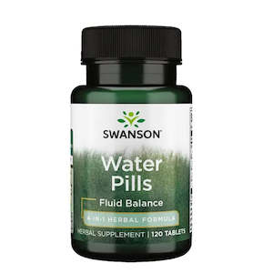 Vitamins Health Supplements: Swanson Water Pills Tablets 120