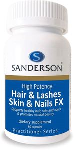 Sanderson Hair & Lashes, Skin & Nails FX Capsules 60