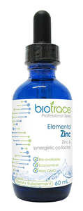 Prostate Support: BioTrace Elemental Zinc 60ml
