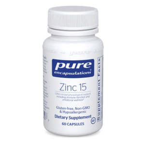 Pure Encapsulations Zinc 15 Capsules