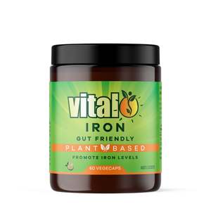 Anaemia Support: Vital Iron VegeCapsules 60