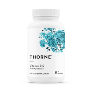 Thorne Vitamin B12 (Methylcobalamin 1000mg) Capsules 60