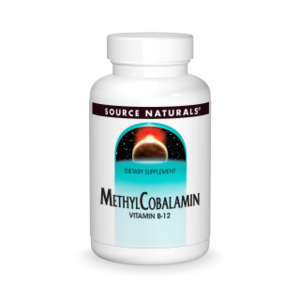 Source Naturals Methylcobalamin Vitamin B12 Lozenges 120