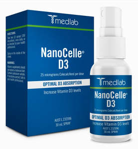 Anaemia Support: Medlab NanoCelle D3 30ml