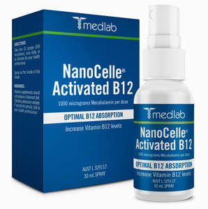 Medlab NanoCelle Activated B12 (Methylcobalamin) 30ml