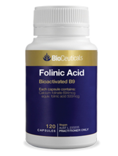 BioCeuticals Folinic Acid Capsules 120 - Discontinued