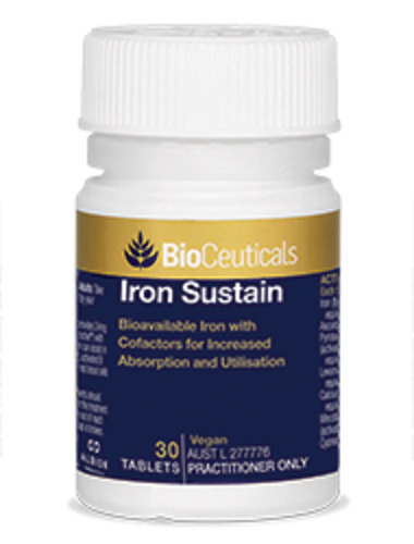 BioCeuticals Iron Sustain Tablets 30 - Discontinued