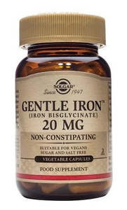 Anaemia Support: Solgar Gentle Iron Capsules 30