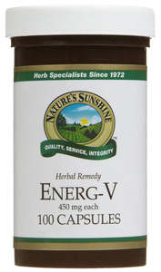 Nature's Sunshine Energ-V Capsules 100