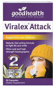 Natural Antiviral Antibiotics: Good Health Viralex Attack with EpiCor Capsules