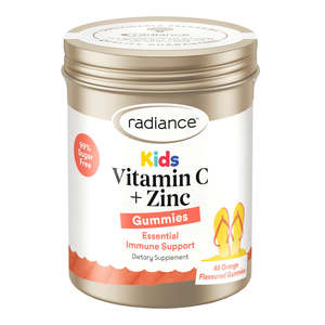 Radiance Kids Vitamin C + Zinc Gummies 45