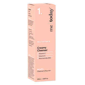 Facial Cleansers: Me Today Multivitamin Creamy Cleanser 50ml