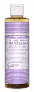 Facial Cleansers: Dr Bronner's 18-in-1 Hemp Lavender Pure Castile Soap
