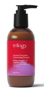 Facial Cleansers: Trilogy Active Enzyme Cleansing Cream 200ml