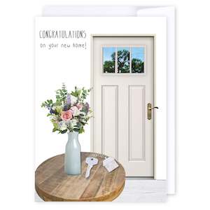 Congratulations: New home key