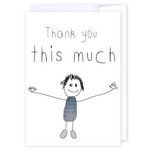 Cards Compliments: Thanks this much