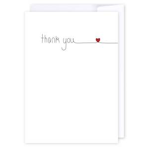 Cards Compliments: Thank you line