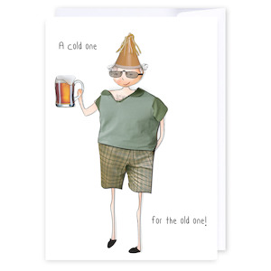 Cold one for the old one