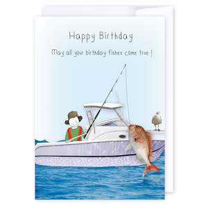 For Him: Birthday Fishes