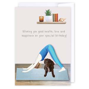 Furry Friends: Downward dog