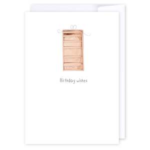 Clearance: Rose gold birthday wishes