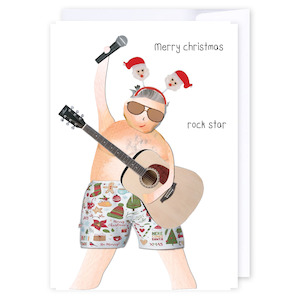 Merry Christmas Rock Star