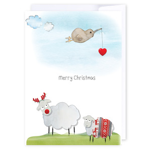 New: Christmas Flying Kiwi