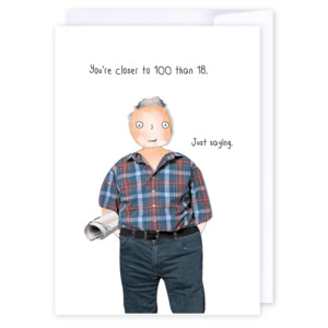 Just saying