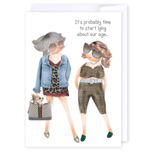Lying about our age