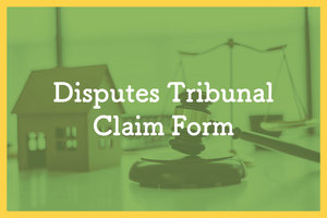 Disputes: Disputes Tribunal Claim Form