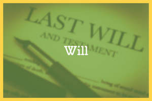 Trusts Wills And Estates: Will