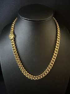 12mm Lion Clasp Cuban - Gold