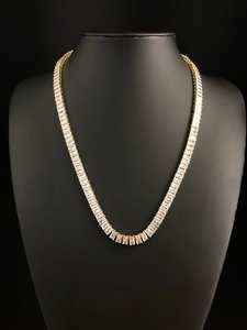 Baguette Tennis chain - Gold