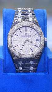 Iced Out Watches: Audemars Piguet Royal Oak Iced Out Diamond Watch