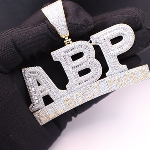 Iced Out Pendants: ABP Pendent