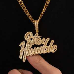 Stay Humble Pendant Gold