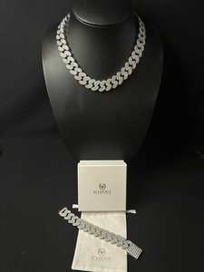 Combo Deals: 20MM Baguette Combo - White Gold