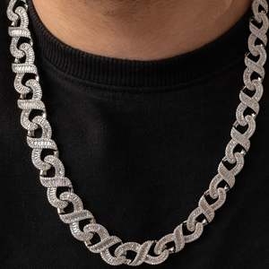 Newest Drops: Iced Baguette Cuban Chain Necklace
