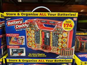 Battery Daddy Smart Battery Storage Holds 174 Battery