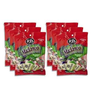 Products: RJ’s Mackintosh’s Toffee De Luxe Confectionery 200g x 6