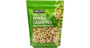 Products: Kirkland Signature Organic Cashews 1.13kg