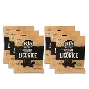 RJ’s Soft Eating Natural Licorice 300g x 6